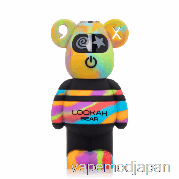 Vape Mod Lookah Bear 510 バッテリーイエロータイダイ